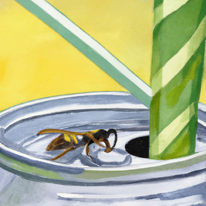 bee in my soda by yeyts.
