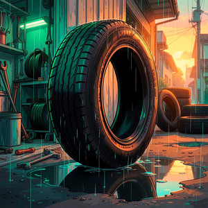 Tire by Driftwood