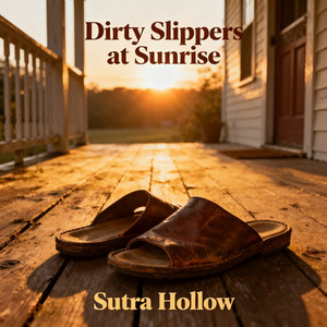 Dirty slippers at sunrise by SUTRA HOLLOW