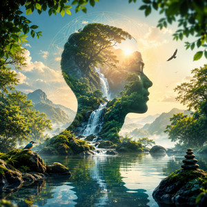 Nature Mind Flow by Black Wilson