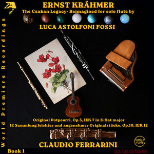 Sammlung leichter und angenehmer Originalstücke, Op. 10 (Reimagined for Solo Flute by Luca Astolfoni Fossi): VII. Adagio by Ernst Krähmer, Claudio Ferrarini