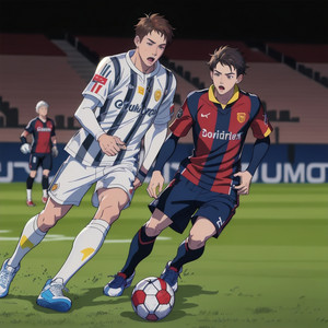 Meme Melon - Messi Vs Ronaldo