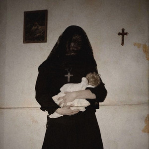 god weeps by a silhouette