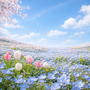 Sky　Flowerサマ❤️ Spring sky - Single by SOLAMARI | Spotify