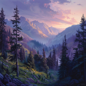 Pines (in the Rain)