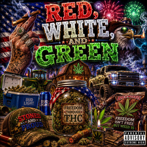 RED, WHITE, AND GREEN by DeShawn Williams