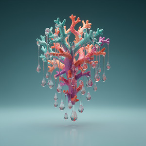 Coral Rain by Veltronic