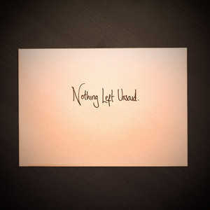 Nothing Left Unsaid by P.S. Finn