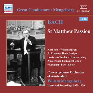 J.S. Bach: St. Matthew Passion (1939)