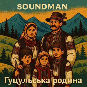 Обкладинка: Гуцульська родина