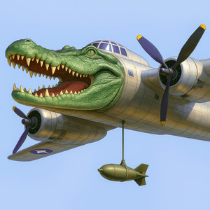 Bombardiro Crocodilo by AtilaKw, KaDabliW