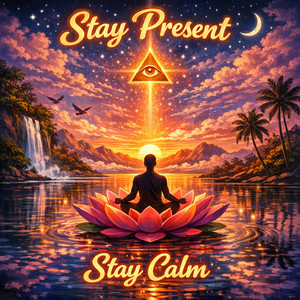 Stay Present Stay Calm by Leo Calmieri ZZ