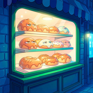 Glazed Eyes by Crumbly