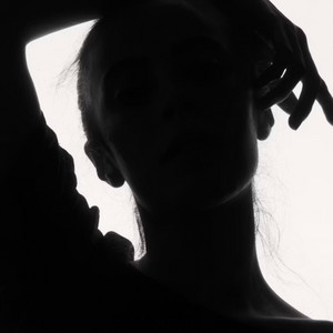 woman with falling hair (Let It) by 34XP