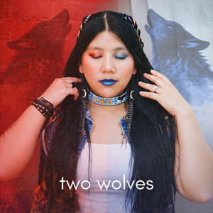 two wolves by Teresa Suydam