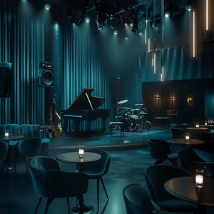 Teal Horizon by Blue Note Circle