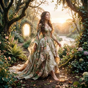 Light in the Garden by Tonmark