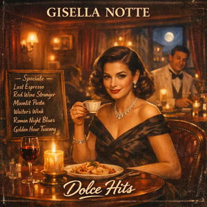 Balcony Girl (Italian Music Restaurant) by Gisella Notte