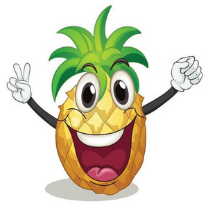La Piña Tropical Bailarina by La Banda Frutástica