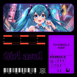 Girl azul by Chibolin22