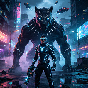 Black Panther Forever by Lanp G
