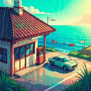 Coastal Fuel Stop by Asphalt Bloom