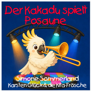 Der Kakadu spielt Posaune