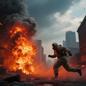 Chasing the City Fire by LULUK
