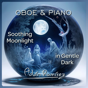Soothing Moonlight in Gentle Dark by Adán Ramírez