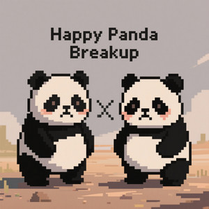 Happy Panda Breakup by Paendeo