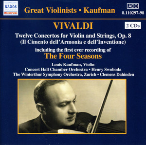 Vivaldi: 12 Violin Concertos, Op. 8 / The Four Seasons (Kaufman) (19Four7, 1950)