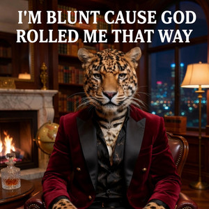 Im Blunt Cause God Rolled Me That Way by Fuzzy Butt Bassel