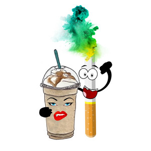 Cigarettes & Frappuccinos by Kanide-Is