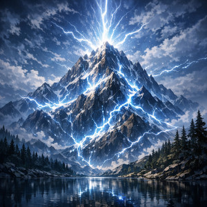 Electric Mountain by Gamma Orchid