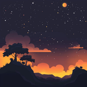 Moon by Colour Tones