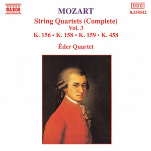 String Quartet No. 3 in G Major, K. 156: IV. Adagio (Original