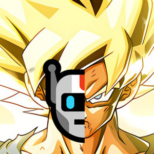 TEQ LR Super Saiyan Goku - Reimagined by AI by Miguelele