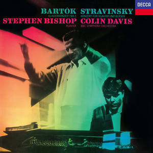 Stravinsky: Concerto for Piano and Wind Instruments; Bartók Piano Concerto No. 2 album