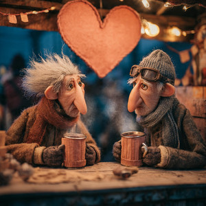 The Orange Thread Valentine by Surreal AI