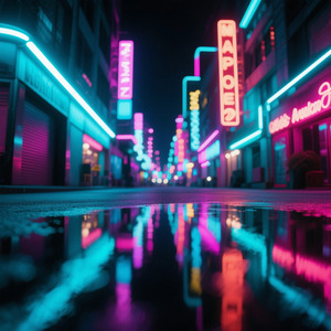 EMMANUEL SERRANO SERRANO - Neon Dream Night6