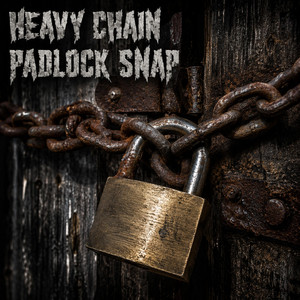 Padlock Snap by Heavy Chain