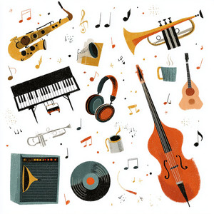 Jazz Parade by Daniel Ravoux