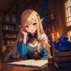 エルフのアトリエ（癒し、ヒーリング、平穏な暮らし、ファンタジー） by Job is a healer