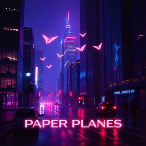 Paper Planes Flying by JaxTon Brooks