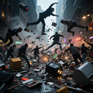 La calle se descontrolo by Seepax DS