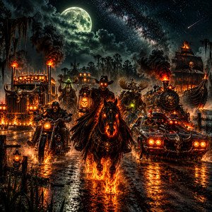 Riding Convoy by Blackbone Lantern