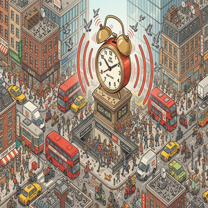 Clock by Nicolas Huaa