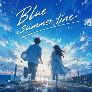 Blue summer line by Nagi