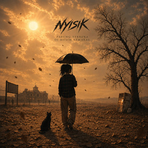Payung Terbuka Di Musim Kemarau by NYISIK