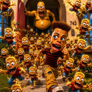 Homer Let The Barts Out - Bart-Mania Remix by Rabadoonga